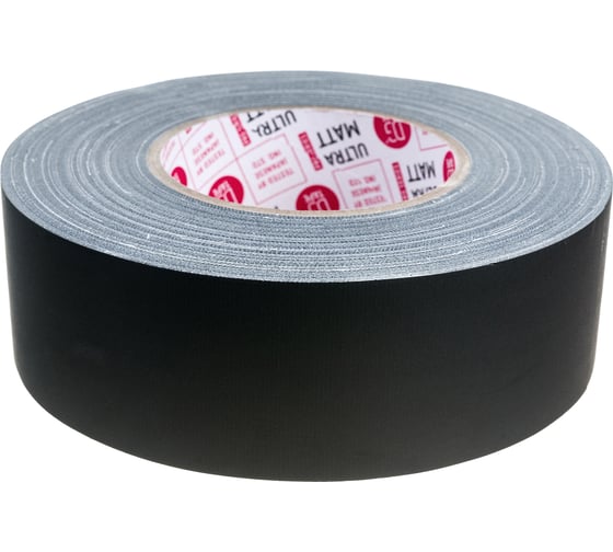 Клейкая лента DGTAPE ultraMATT - Гаффа тейп 50мм/50м - Черный UM50/50/B
