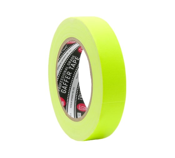 Клейкая лента DGTAPE TrueGaff - Гаффа тейп 25мм/25м - Желтый TrueGAFF25/25/FL-Y