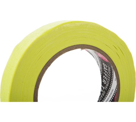 Клейкая лента DGTAPE TrueGaff - Гаффа тейп 25мм/25м - Желтый TrueGAFF25/25/FL-Y