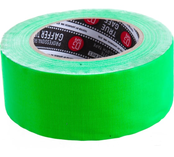 Клейкая лента DGTAPE TrueGaff - Гаффа тейп 50мм/25м - Зеленый TrueGAFF50/25/FL-G