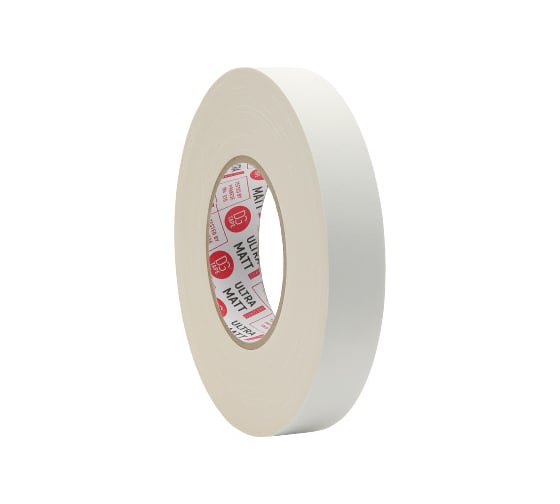 Клейкая лента DGTAPE ultraMATT - Гаффа тейп 25мм/50м - Белый UM25/50/W 1