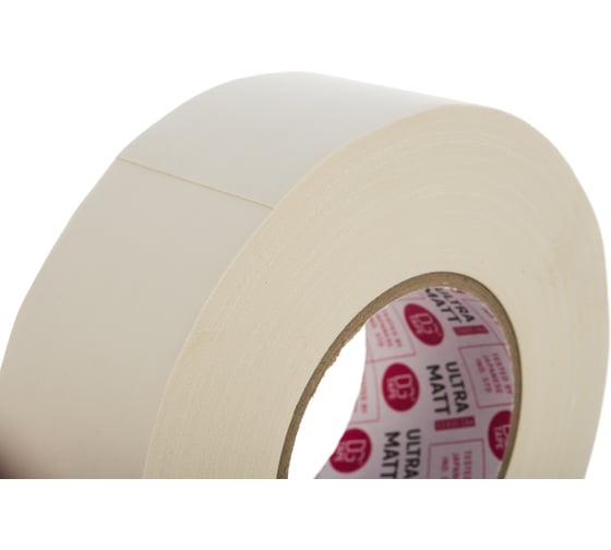 Клейкая лента DGTAPE ultraMATT - Гаффа тейп 50мм/50м - Белый UM50/50/W