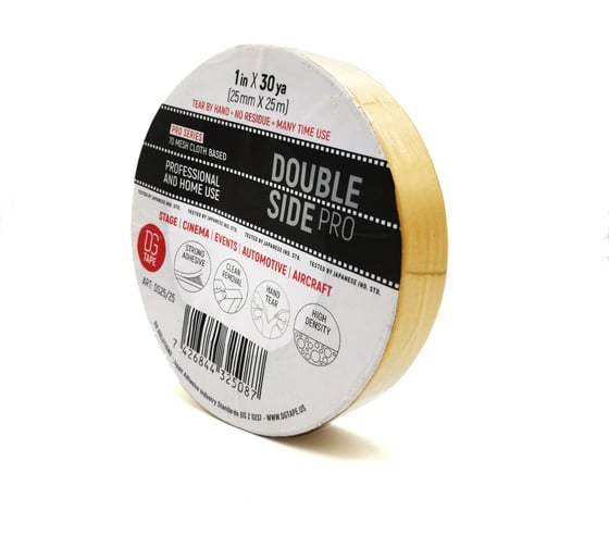 Двухсторонняя тканевая клейкая лента DGTAPE DoubleSide - 25мм/25м DS25/25 1