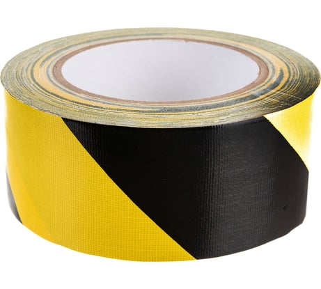 Клейкая лента DGTAPE Utility WARNING - Гаффа тейп 50мм/25м - Желтый& Черный UW50/25/YB