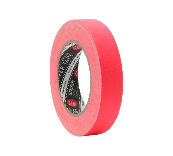 Клейкая лента DGTAPE TrueGaff - Гаффа тейп 25мм/25м - Розовый TrueGAFF25/25/FL-P 1