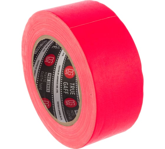 Клейкая лента DGTAPE TrueGaff - Гаффа тейп 50мм/25м - Розовый TrueGAFF50/25/FL-P