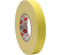 Клейкая лента DGTAPE MATT - Гаффа тейп 25мм/50м - Светло-Желтый MATT50025/50/Y