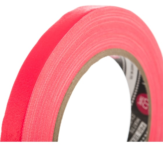 Клейкая лента DGTAPE TrueGaff - Гаффа тейп 12мм/25м - Розовый TrueGAFF12/25/FL-P