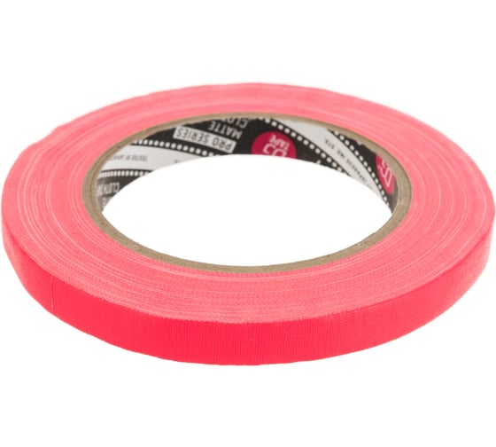 Клейкая лента DGTAPE TrueGaff - Гаффа тейп 12мм/25м - Розовый TrueGAFF12/25/FL-P