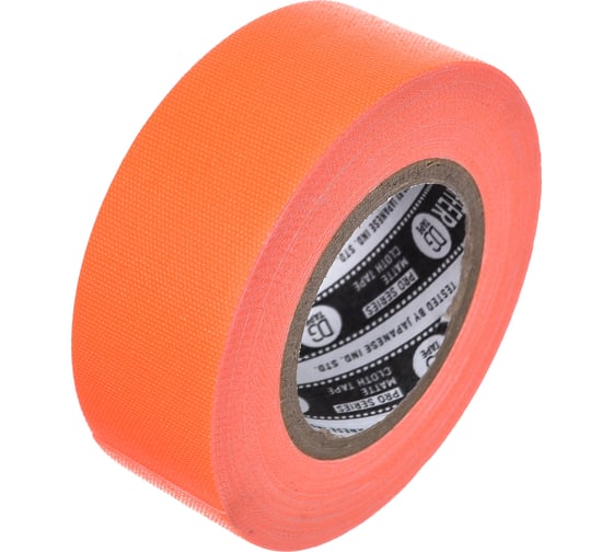 Клейкая лента DGTAPE TrueGaff - Гаффа тейп 25мм/9м - Оранжевый TrueGAFF25/9/FL-O 1