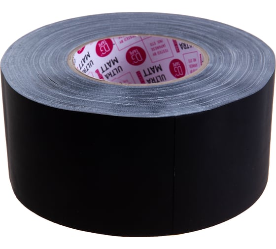 Клейкая лента DGTAPE ultraMATT - Гаффа тейп 72мм/50м - Черный UM72/50/B
