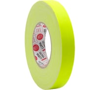 Клейкая лента DGTAPE ultraMATT - Гаффа тейп 25мм/50м - Желтый (светится в ультрафиолете) UMF25/50/Y
