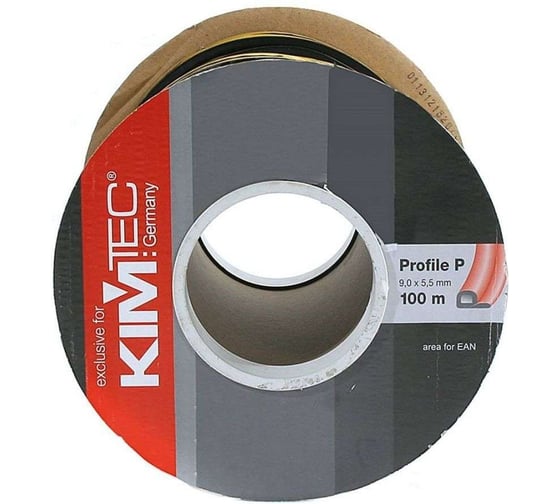 Уплотнитель KIM TEC Р-100 коричневый 9х5,5 мм 585766