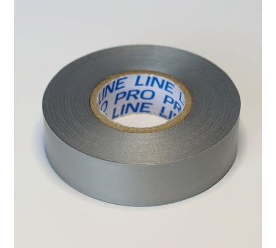 Изолента Pro line 0.15 мм 19/20 серая 12801