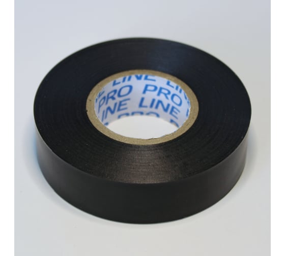 Изолента Pro line 0.15 мм 19/20 черная 6817