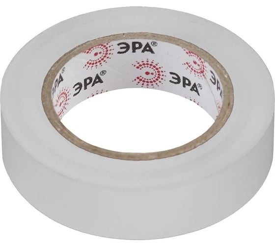 Изолента ЭРА SET51520W ПВХ, набор, белая, 15 мм, 20 м, 5 шт. Б0064466 1