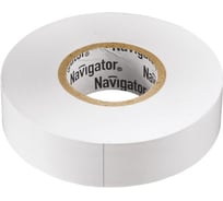 Изолента Navigator NIT-B15-10/WH белая 71228 16287672