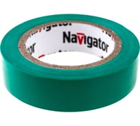 Изолента Navigator NIT-B15-10/G зеленая 71232 16287721