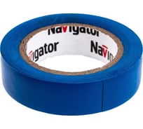 Изолента Navigator NIT-B15-10/B синяя 71233 16287673