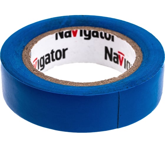 Изолента Navigator NIT-B15-10/B синяя 71233 1