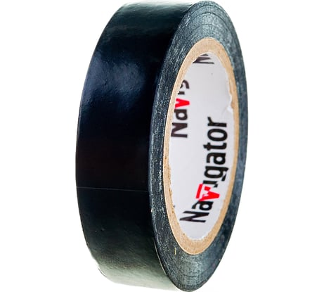 Изолента Navigator NIT-B15-10/BL черная 71229