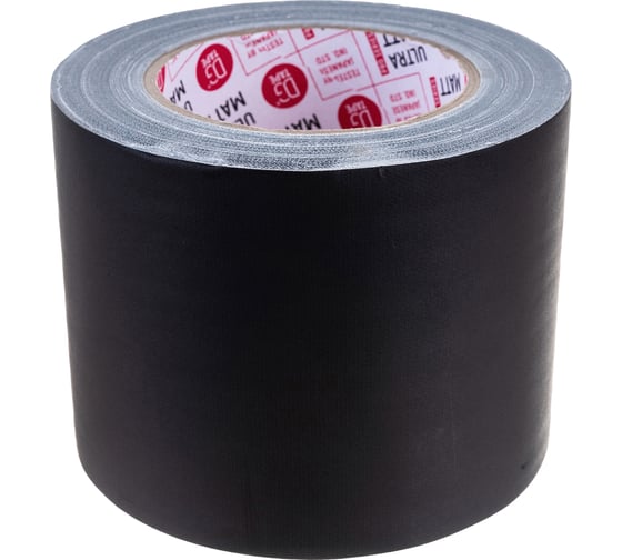Клейкая лента DGTAPE ultraMATT - Гаффа тейп 100мм/25м - Черный UM100/25/B