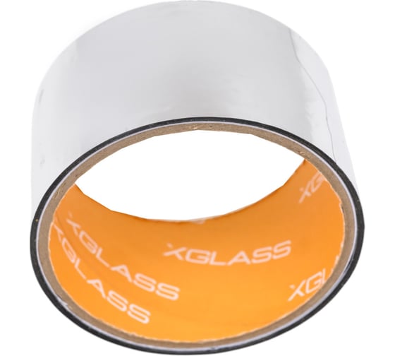 Лента клейкая металлизированная XGLASS 50мм х 10м 160478