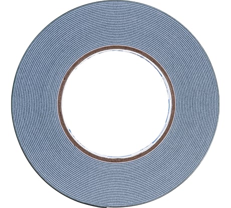 Двусторонняя зеркальная лента Klebebander каучуковый клей, 19мм x 10м, белая, 116733