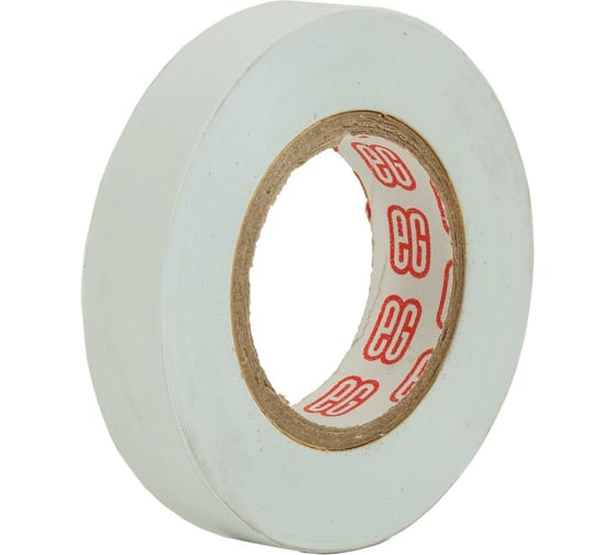 Изолента EG ЕГ 15-20 м белый  16260952