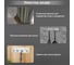 Крючки самоклеящиеся универсальные LAIMA Home, 18x4,5 см, на планке, сталь, серебристые, 4 шт. 608787 15