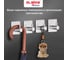 Крючки самоклеящиеся универсальные LAIMA Home, 4,5x4,5 см, сталь, серебристые, 4 шт. 608785 12