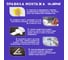 Клейкая лента бордюрная для ванны и кухни LAIMA 60 мм х 3,35 м, белая, акриловая основа 608773 7