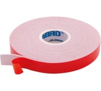Двухсторонняя клейкая лента ABRO INDUSTRIES INC Abro 12 мм х 5 м белый OE-12mm-5M