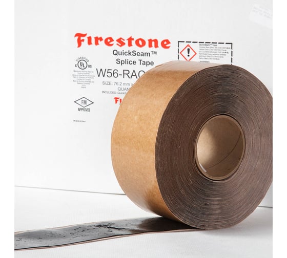 Лента для соединения полотен ЭПДМ мембраны FIRESTONE "Splice Tape", ширина 7.62 см W56RAC1603