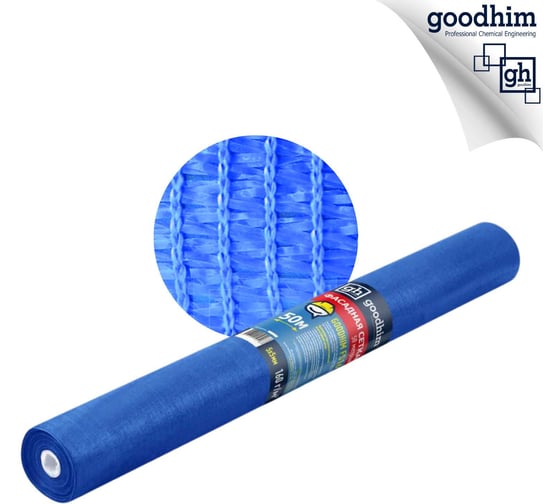 Фасадная сетка GOODHIM FS 16, 160 г/кв.м, 5х5, 50 м 25187
