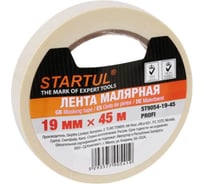 Лента малярная STARTUL 19 мм, 45 м, PROFI, белая ST9054-19-45