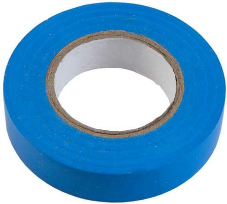 Изолента General Lighting Systems ПВХ GIT-13-15-10-B 0,13х15мм, 10м, синяя 1/10/400 475004