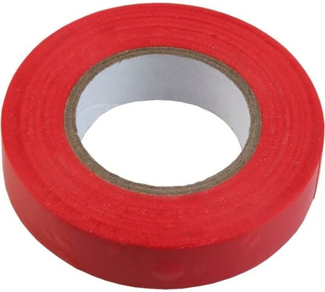 Изолента General Lighting Systems ПВХ GIT-13-15-10-R 0,13х15мм, 10м, красная 1/10/400 475001