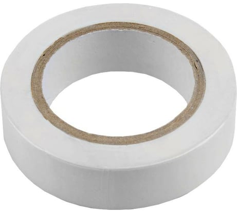 Изолента General Lighting Systems ПВХ GIT-13-15-10-W 0,13х15мм, 10м, белая 1/10/400 475002