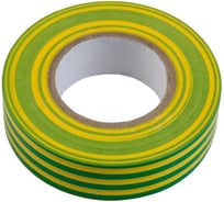 Изолента General Lighting Systems ПВХ GIT-13-15-10-YG 0,13х15мм, 10м, желто-зеленая 1/10/400 475005
