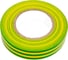 Изолента General Lighting Systems ПВХ GIT-13-15-20-YG 0,13х15мм, 20м, желто-зеленая 1/10/250 475012 4