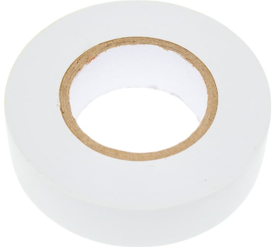 Изолента General Lighting Systems ПВХ GIT-15-19-20-W 0,15х19мм, 20м, белая 1/10/200 475029