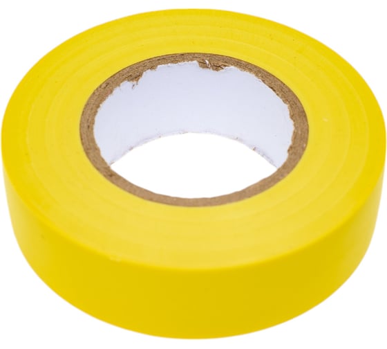 Изолента General Lighting Systems ПВХ GIT-15-19-20-Y 0,15х19мм, 20м, желтая 1/10/200 475030