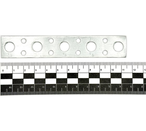Лента монтажная перфорированная КрепПак прямая для прямого монтажа ЛМП 20x0.55, 25 м 010.01002