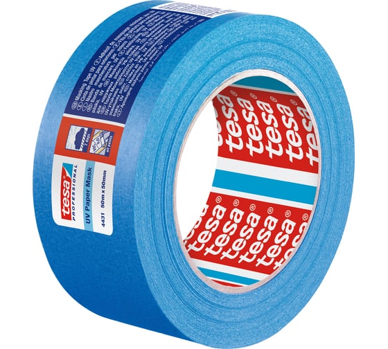 Малярная лента TESA синяя, УФ-стойкая 50м х 50мм, 7 дней 04431-00000-00