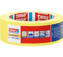 Малярная лента TESA желтая, Четкий край 50м х 38мм, 6 мес. 04334-00003-00