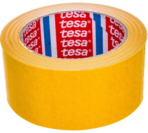 Двусторонняя пленочная лента TESA белая 25м х 50мм 64620-00016-11