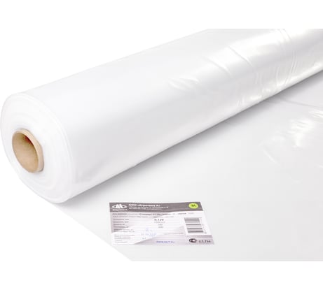 Полиэтиленовая пленка Агротема ширина в развороте 3 м, 120 мкм, по 100 п. м _мс3120