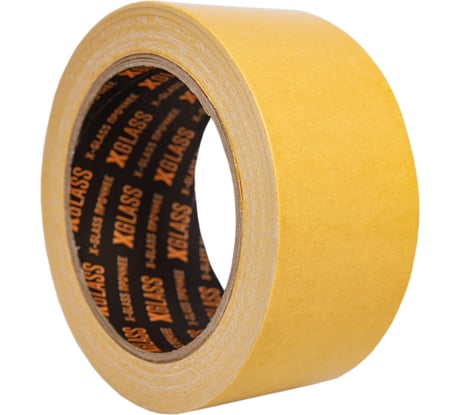 Лента клейкая двухсторонняя XGLASS СТ Полипропилен 50 мм, 24м, 160178