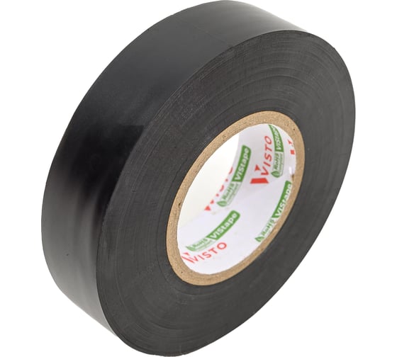 Изоляционная лента VISTO VIStape Thermo33+ S18 20 м, 19 мм х 0,18 мм, чёрный 4619-083-14